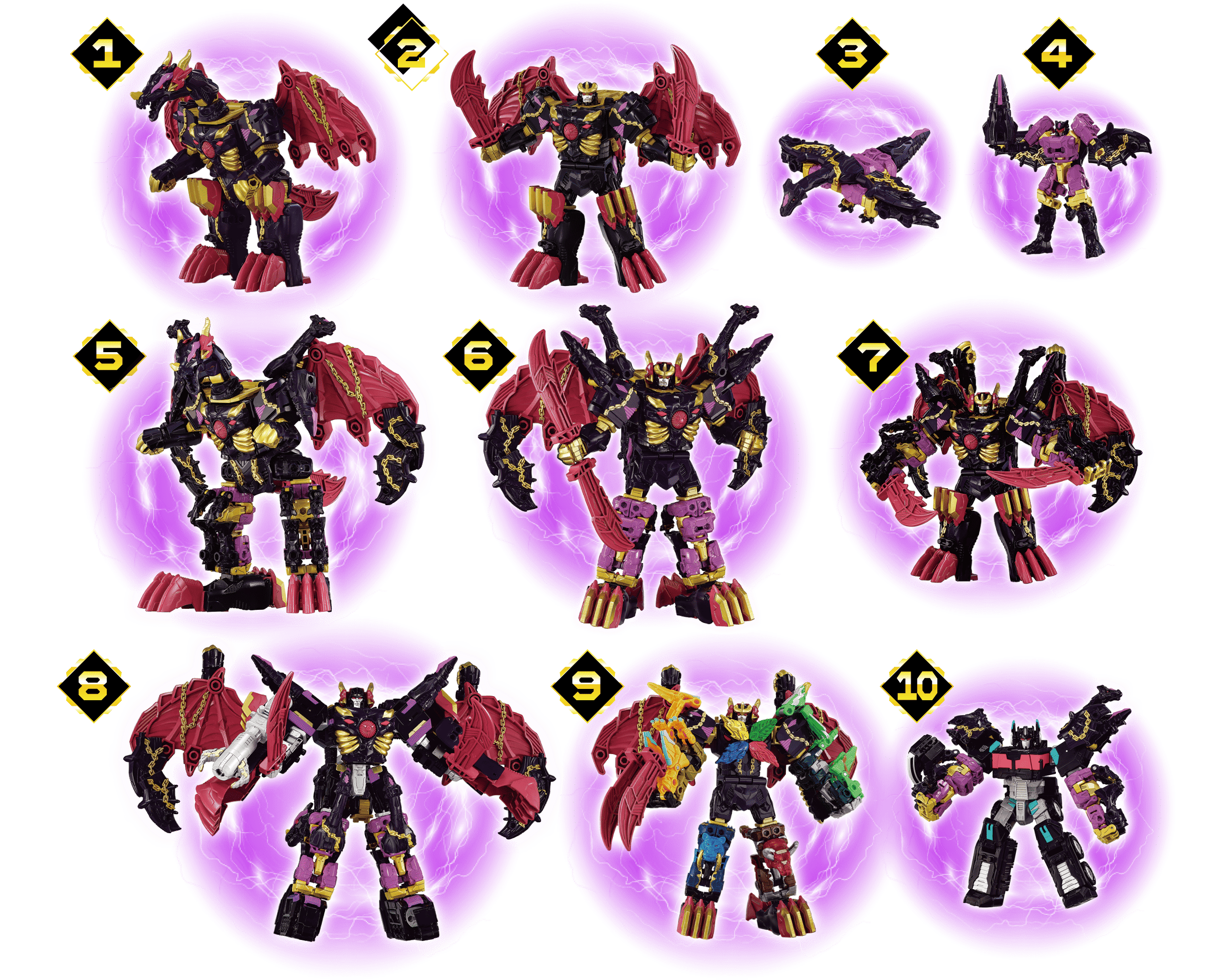 変形＆合体パターン