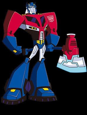 トランスフォーマー アニメイテッド　部隊司令官／オプティマスプライム