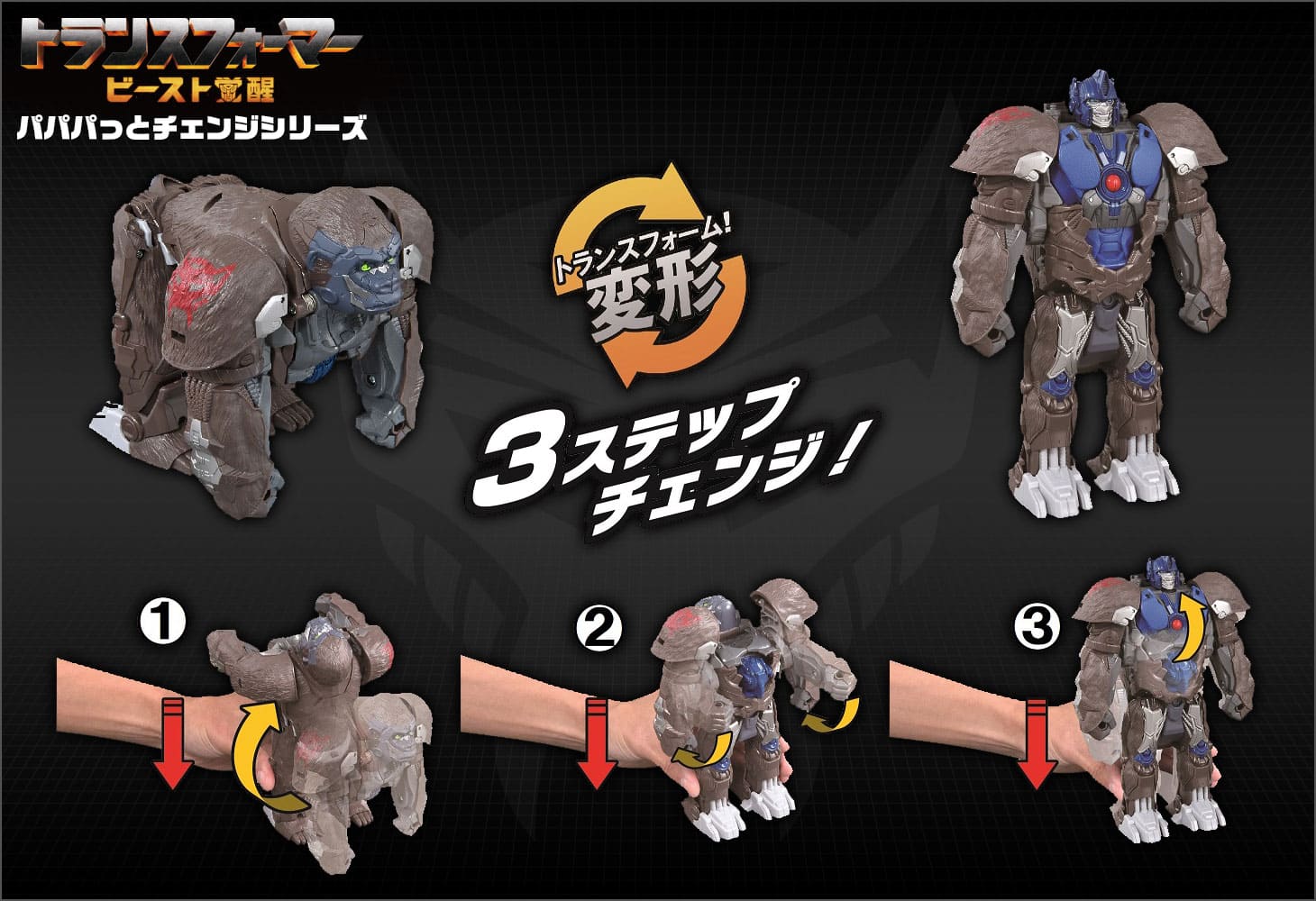 ビースト覚醒 BPC-01 パパパっとチェンジ オプティマスプライマル