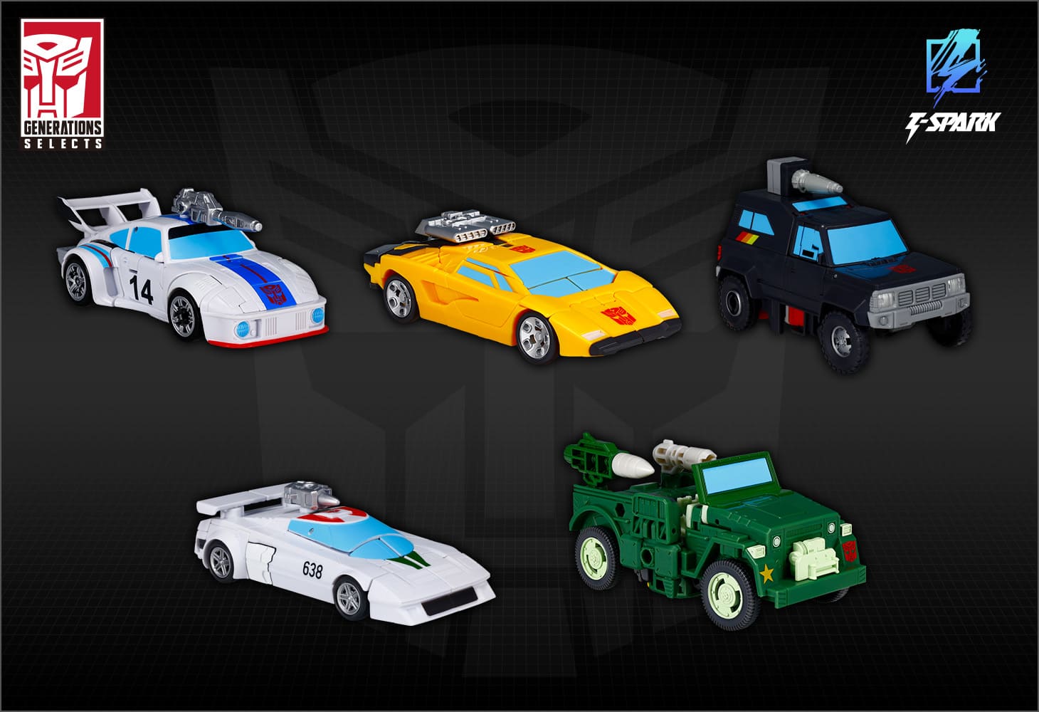 【国内：タカラトミーモール限定】オートボットスタンドユナイテッド５パック