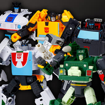 【国内：タカラトミーモール限定】オートボットスタンドユナイテッド５パック