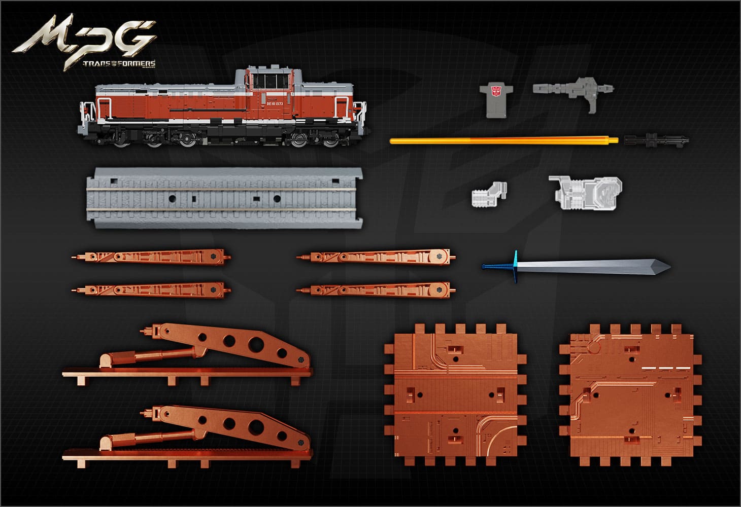 【国内：タカラトミーモール限定】MPG-06S トレインボットカエン/ライデンBOXセット