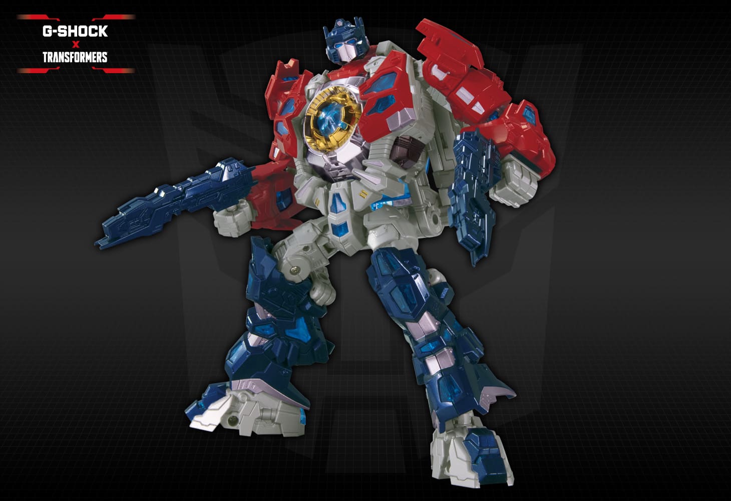 G-SHOCK × TRANSFORMERS マスターオプティマスプライムレゾナントモード（G-SHOCKセット）