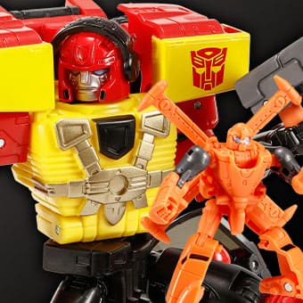 タカラトミーモール限定：TL-EX パワーリンクス ホットショット＆ジョルト(アルマダユニバース）